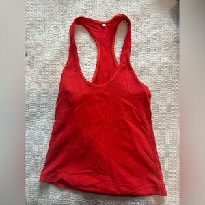 Lululemon red tank